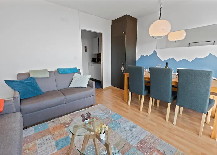 Crans-montana, 5 Pers, Balcon Vue Et Parking Prive