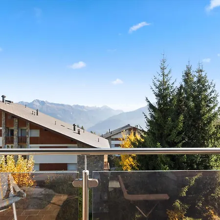 Crans-montana, 5 Pers, Balcon Vue Et Parking Prive * Crans-Montana