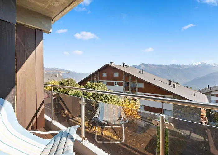 Crans-montana, 5 Pers, Balcon Vue Et Parking Prive
