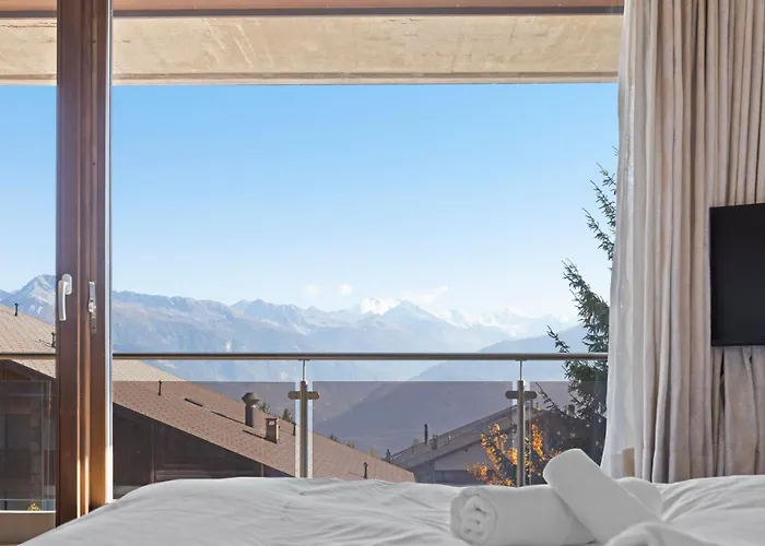 Crans-montana, 5 Pers, Balcon Vue Et Parking Prive *
