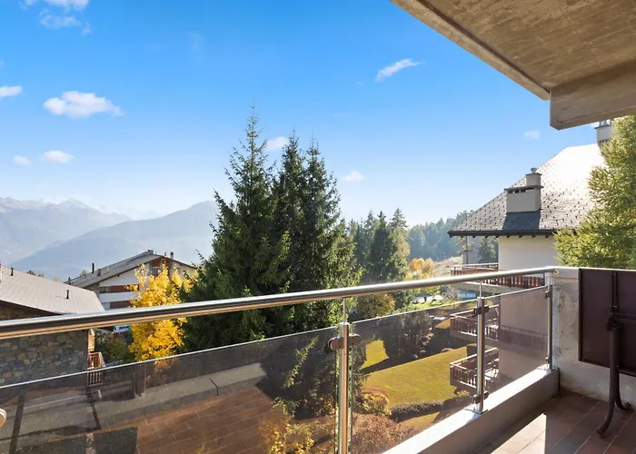 Crans-montana, 5 Pers, Balcon Vue Et Parking Prive * Crans-Montana