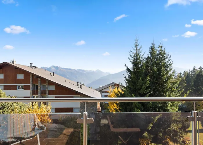 Crans-montana, 5 Pers, Balcon Vue Et Parking Prive * Crans-Montana